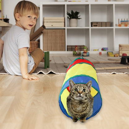 Cat Tunnel,Interactive Cat Toy,Cat Tunnels for Indoor